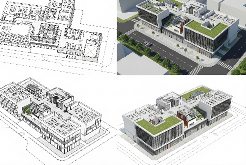 Project 2: Innovative Commercial Hub in a Developing District of Jaipur